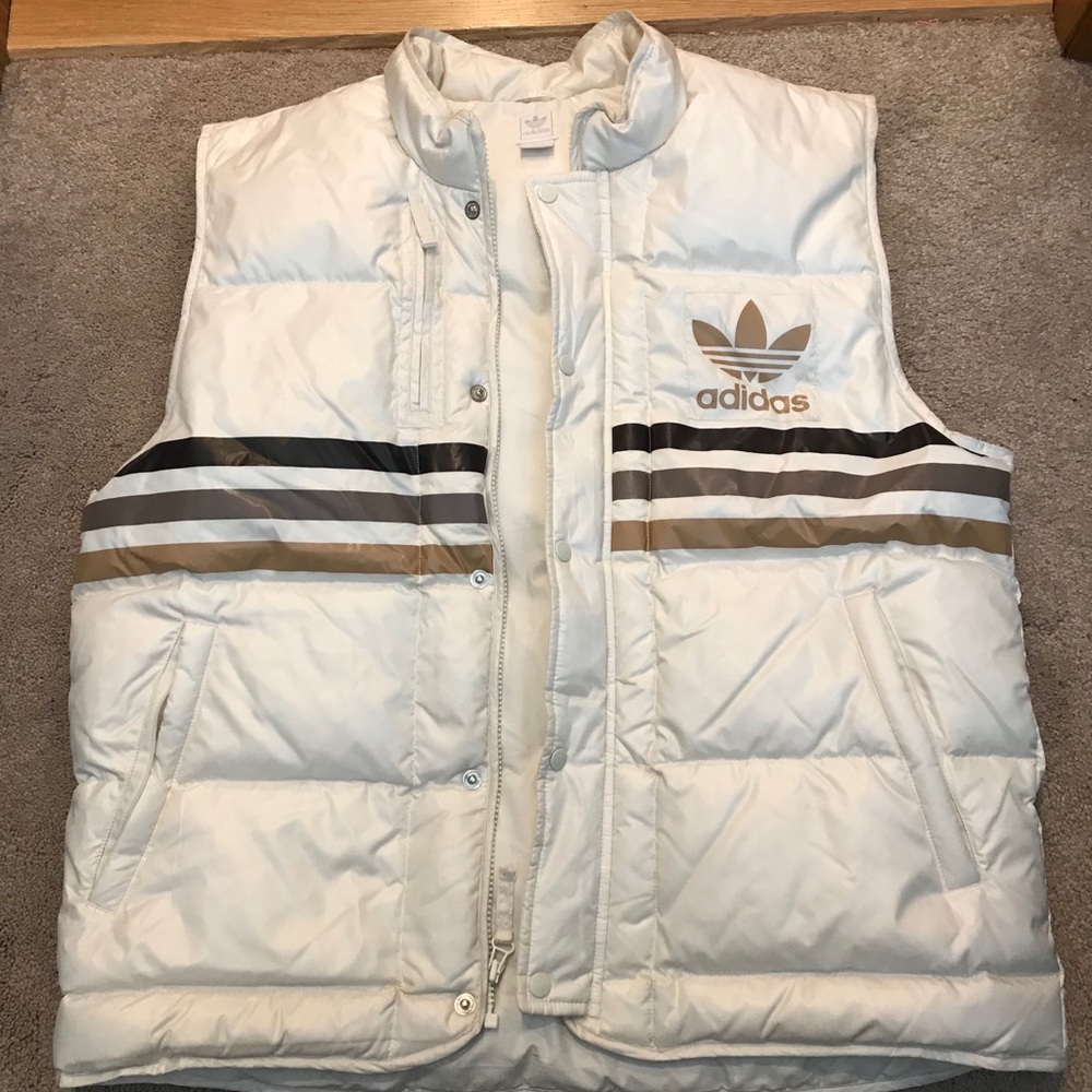 ADIDAS vintage down vest